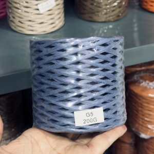 رافیا نواری آبی جینG5